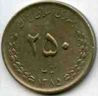 Iran 250 Rials 1385 / 2006 KM 1268 - Iran