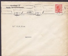 Denmark FORENINGEN Af DANSKE SPIRITUSFABRIKANTER, KØBENHAVN (K.) 1920 Cover Brief To ASSENS (2 Scans) - Storia Postale