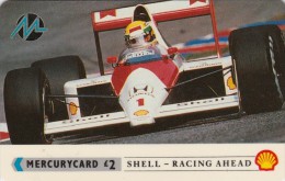 Paytelco, PYSH006, Formula 1 Car, 2 Scans.  2PSHA - [ 4] Mercury Communications & Paytelco