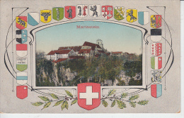 MARIASTEIN   - Vue Avec Différents Blasons ( Cachet Oblitération Au Dos ) - Metzerlen-Mariastein