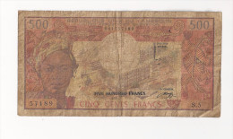 Billet De 500 Francs. (Voir Commentaires) - Cameroon