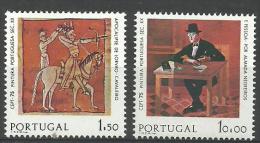 THEMAN EUROPA PORTUGAL 1261/1262 Xx ( YVERT ) COTE : 35 EURO  (A) - 1975