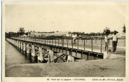 Cotonou Pont Sur La Lagune - Dahomey