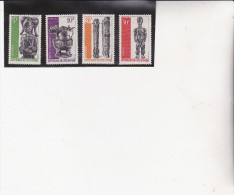 COTE D'IVOIRE N° 244 A 247 NEUF SANS CHARNIERE- 1966 - Ongebruikt