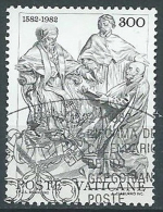 1982 VATICANO USATO CALENDARIO GREGORIANO 300 LIRE - VV3-2 - Usati