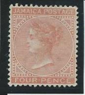 JAMAIQUE (colo GB) : (*) N° YT 11a, 1 Dent D'angle Av Pli, B - Jamaïque (...-1961)