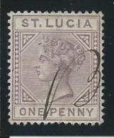 SAINTE LUCIE (colo GB) : Obl. N° YT 31a, TB - St.Lucia (...-1978)