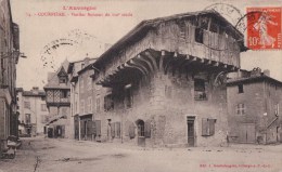 Courpiere (63) Vieilles Maisons Du XIII Eme Siecle   CPA  1911 - Courpiere