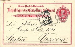 Entiers Pour L' Italie 1909 - Cartas & Documentos