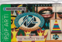 Mercury, MER256, Prince's Trust - Pop Art., Mint In Blister, 2 Scans - [ 4] Mercury Communications & Paytelco