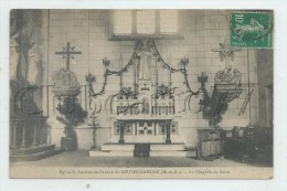 Neuves-Maisons  (54) :L'intérieur De La Chapelle Du Saint De L'église Saint-Antoine-de-Padoue En 1906 (animé) PF. - Neuves Maisons