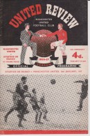 Official Football Programme MANCHESTER UNITED - BILBAO European Cup ( Pre - Champions League ) 1957 Quarter Final RARE - Abbigliamento, Souvenirs & Varie