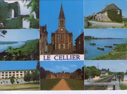 Le Cellier.. Belle Multi-vues.. L'Eglise.. La Gare - Le Cellier