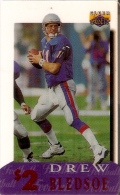 TARJETA DE ESTADOS UNIDOS DE DREW BLEDSOE (RUGBY)  $2  - NUEVA-MINT (SPRINT) - Sprint