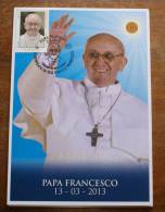 ITALY 2013 - POPE FRANCESCO ELECTION ,   MAXICARD - Maximumkaarten