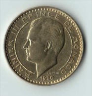 ** 10 FRANCS  MONACO 1950  TTB+  ** - 1949-1956 Old Francs