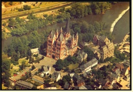Limburg An Der Lahn  -  Blick Auf Den Dom  -  Luftbild-Ansichtskarte Ca.1980    (3751) - Limburg
