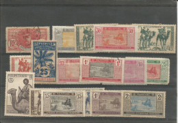 AOF. Lot De Timbres, Mauritanie. - Mauritanie (1960-...)