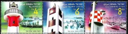 Israel - 2009 - Lighthouses - Mint Stamp Set Without Tabs - Unused Stamps (without Tabs)