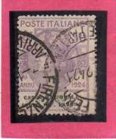 ITALY KINGDOM  ITALIA REGNO 1924 PARASTATALI CASSA NAZIONALE ASSICURAZIONI INFORTUNI SUL LAVORO CENT. 50 USATO USED - Franchise