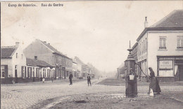 Camp De Beverloo - Rue Du Centre (animation, Fontaine, Café) - Leopoldsburg (Beverloo Camp)