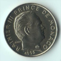 ** 5 CENT MONACO 1995 BU ** - 1960-2001 Nieuwe Frank