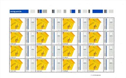 Luxembourg - 2009 - Postal Museum - Mint Special Personalized Stamp Sheet - Ungebraucht