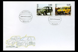 Luxembourg - 2013 - Véhicules Postaux, Europa 2013 - FDC - 2013