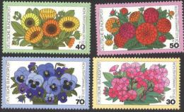 Mint Stamps Flowers 1976 From Germany - Other & Unclassified