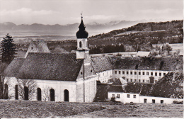 AK Wessobrunn - Kloster Und Pfarrkirche Mit Römerturm (9267) - Weilheim