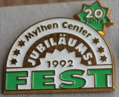 20 ANS / JAHRE - MYTHEN CENTER JUBILÄUMS 1992 - FEST  -  SCHWEIZ - SUISSE -   (12) - Levensmiddelen