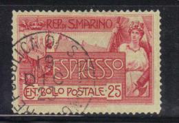 SAN MARINO 1907 , Espressi Il N. 1 Usato - Exprespost