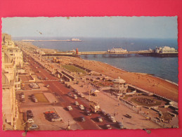 Angleterre - Sussex - Brighton - King's Road And The Two Piers - Très Bon état - Scans Recto-verso - Brighton