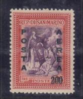 SAN MARINO 1948 , Posta Aerea Il N. 76  ***  MNH Alberoniana - Poste Aérienne