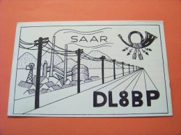 Germany    QSL   Karte   DL8BP     Radio   19.6.61      ( 14 ) - Radio