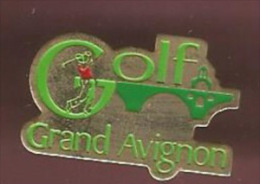 37935- Pin's..Golf.grand Avignon. - Golf