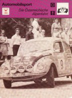 MOTORSPORT-CAR RACING-SPORT AUTOMOBILE-MOTORISMO, Trading Card, MNH, 16x12cm, 1977-79 Ed.Rencontre, S.A.,Lausanne - Autres
