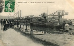 NEUVES MAISONS Vue Des Aciéries Et Du Parc D'expedition - Neuves Maisons