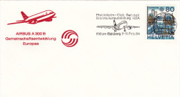 Zurich Flughafen 1984 - Club Swissair ASIA Philatelisten - Kloten Balsberg - Lettres & Documents