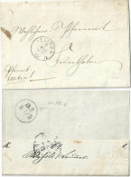 BoM  Pfarramt Ellikon - Islikon - Feuerthalen  (Fingerhutstempel)        1867 - ...-1845 Préphilatélie