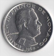 ** 1 FRANC MONACO 1968  SUP ** - 1960-2001 Francos Nuevos