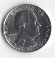 ** 1 FRANC MONACO 1977  FDC ** - 1960-2001 Nouveaux Francs