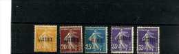 - FRANCE COLONIES . ALGERIE 1924/39 . TIMBRES DE 1924/25 . NEUFS . - Unused Stamps