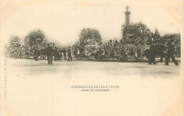 Funérailles De Félix Faure - Président De La République - 16 Février 1899 - ** Les Couronnes ** - Cpa Précurseur TTB - Beerdigungen