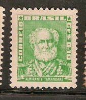 Brazil * & Serie Corrente, Almirante Tamandare 1952-1954 (577) - Unused Stamps
