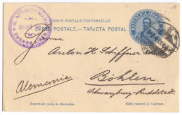 Argentina, Buenos Aires, 1910. Postal Stationery For Austria - Storia Postale