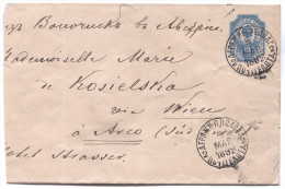 Russia Empire, 1892. Cover - Cartas & Documentos