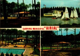 40-SOUSTONS...CAMPING MUNICIPAL "L'AIRIAL"..4 VUES...CPM - Soustons