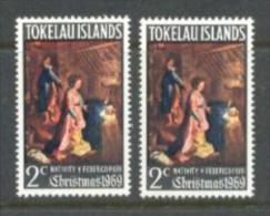 1969 TOKELAU CHRISTMAS 2x Sets MICHEL: 13 MNH ** - Tokelau