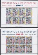 Liechtenstein 2002. 90 Jahre Liechtensteiner Briefmarken (5.706) - Covers & Documents